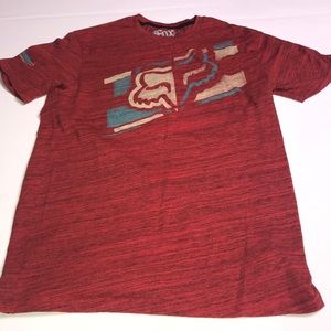 COPY - Fox Racing T-Shirt Size Mens Medium Red and Blue♥️